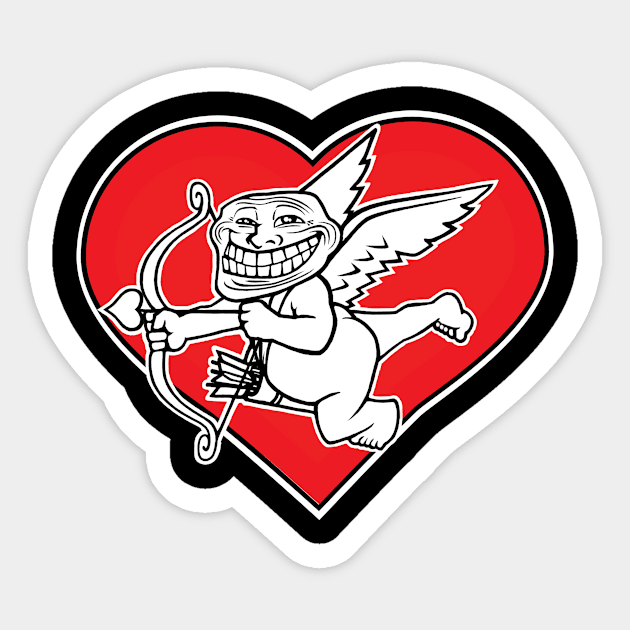 Trupid! For those who want to express their feelings for Valentines Day Sticker by thesevereson